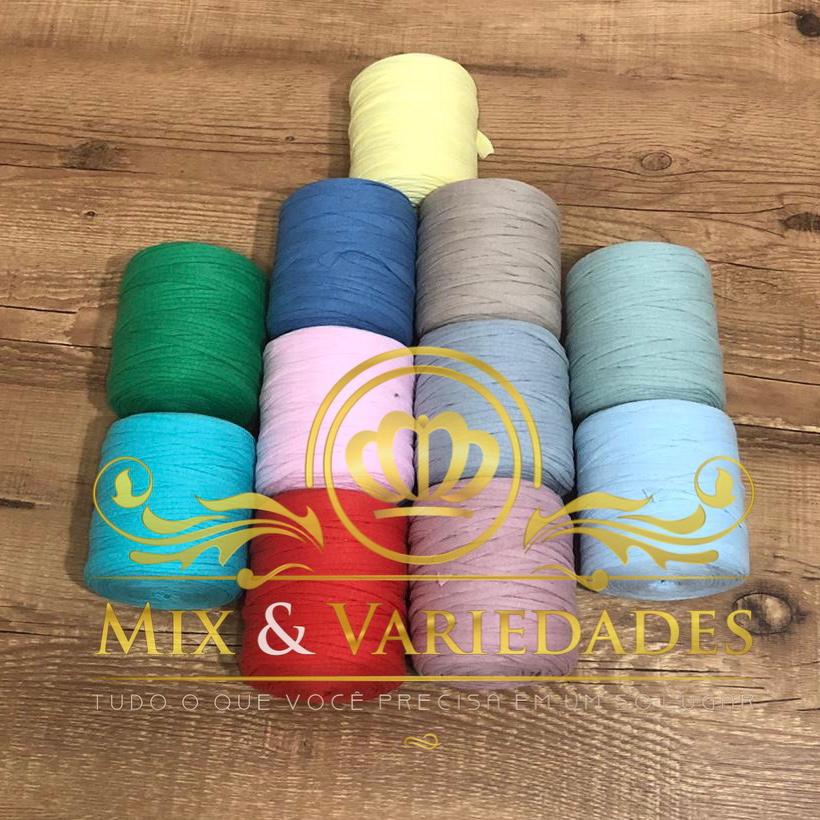 Fio De Malha Premium Tricô E Crochê Cores Variad