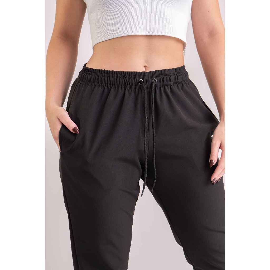 Calça Feminina tactel ELASTANO PREMIUM jogger esp