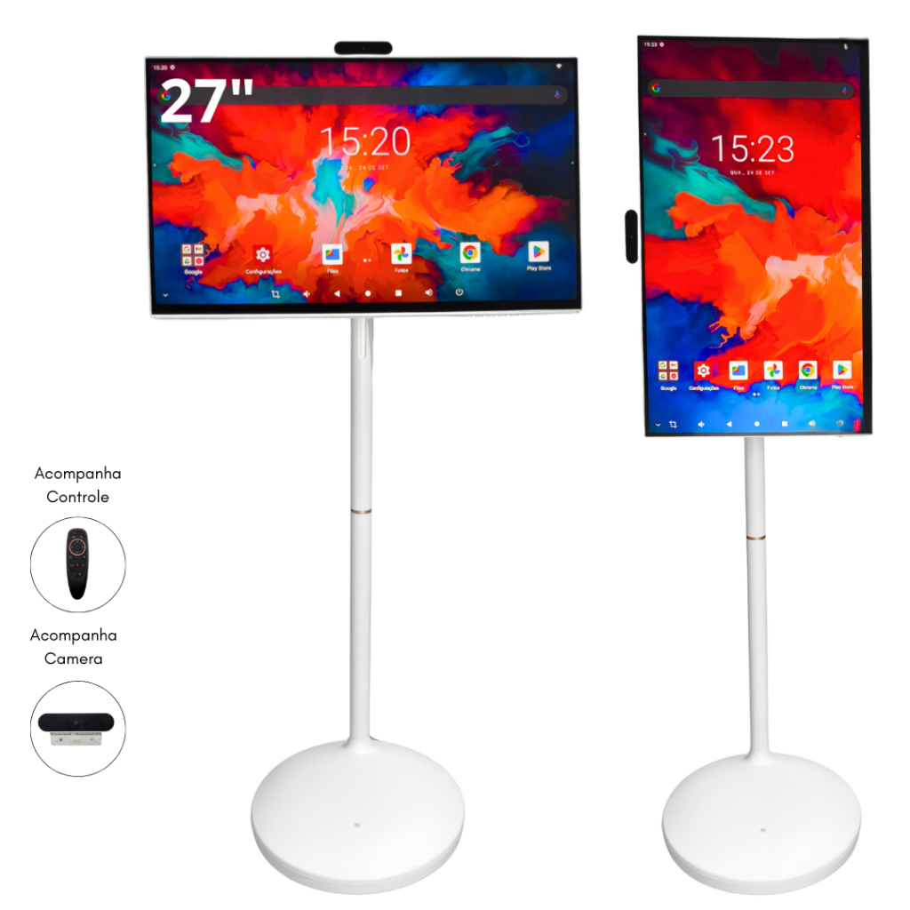 Monitor Touchscreen 27 FullHD Antirreflexo WiFi Bl