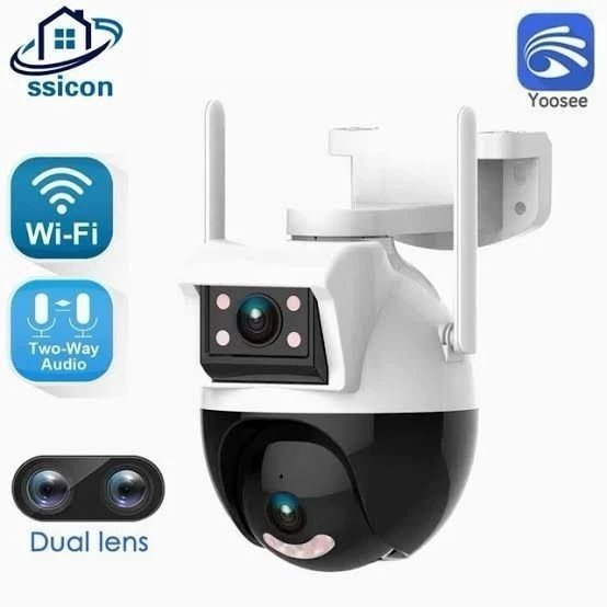 Camera Dupla 4k Hdr Wifi Prova Dágua Profissional