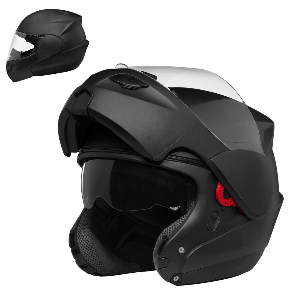 Capacete Moto Escamoteável Robocop Pro Tork Attac