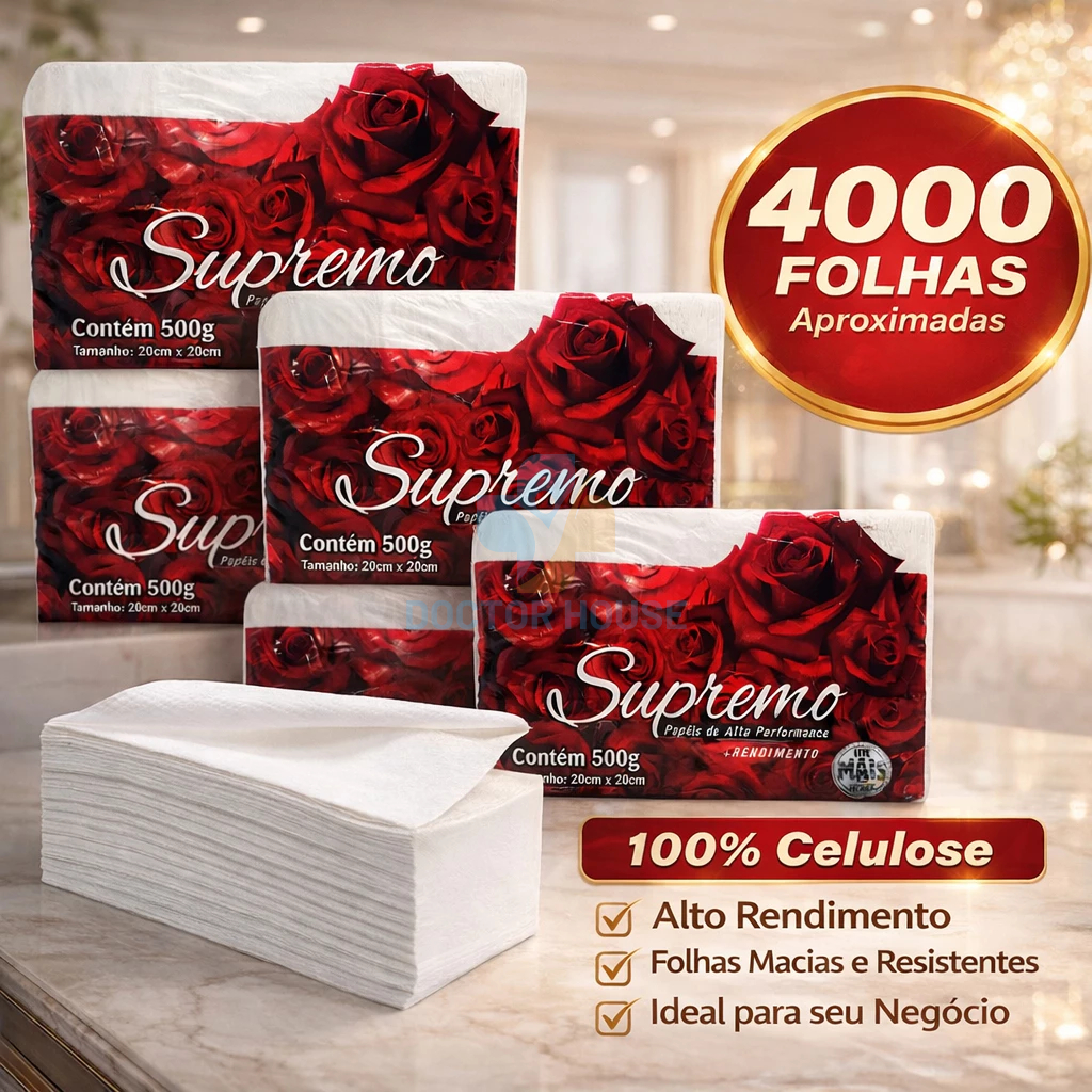 Papel Toalha Interfolha 2 Dobras Extra Branco 20&#