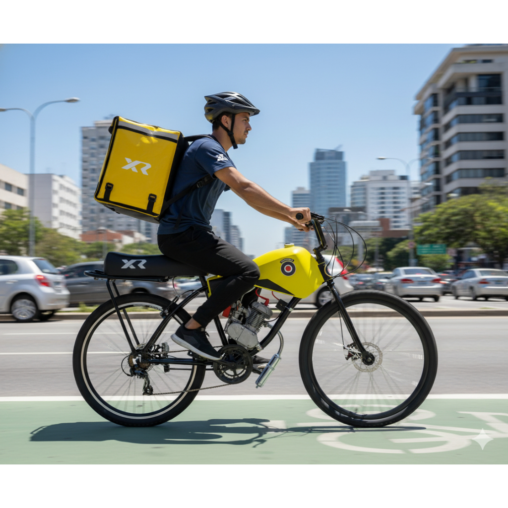 Bicicleta Motorizada 80cc PATRIOTA Com Carenagem e