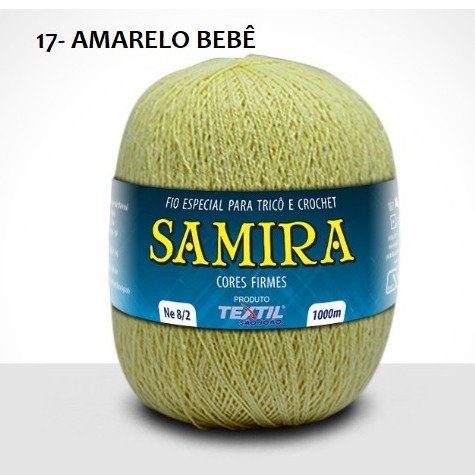 Fio Linha Samira São João 1000 metros AMARELO BE