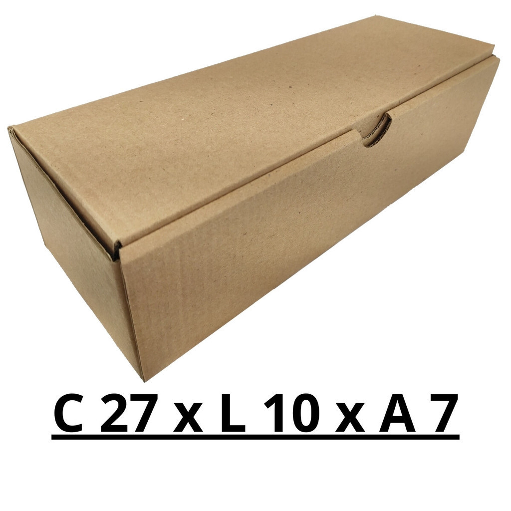 75 Caixa de Papelão 27x10x7 cm N.05 para Correios