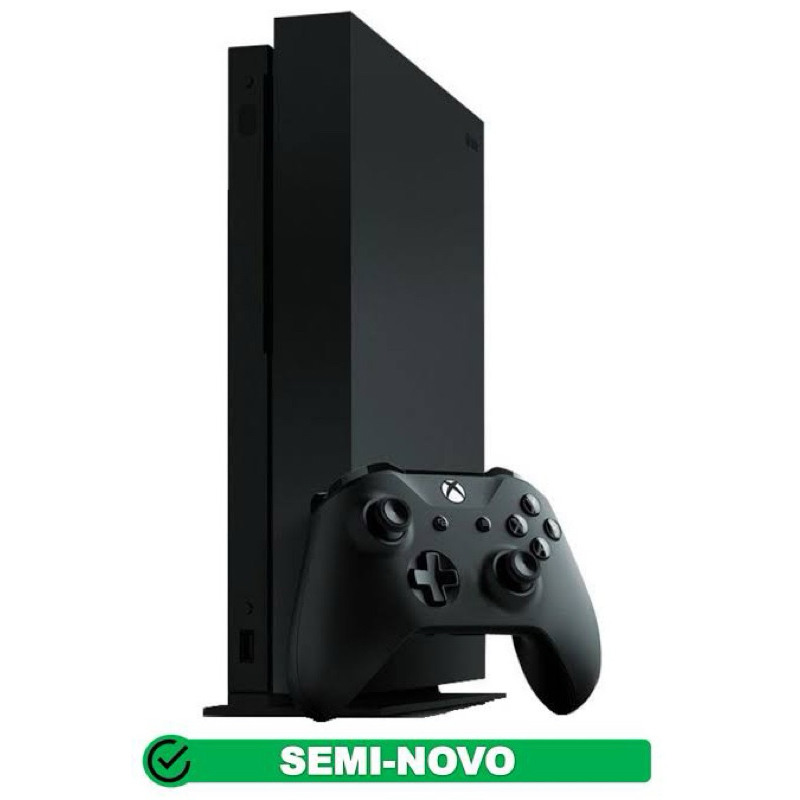 Xbox One X 1TB – SEMI-NOVO C/ GARANTIA