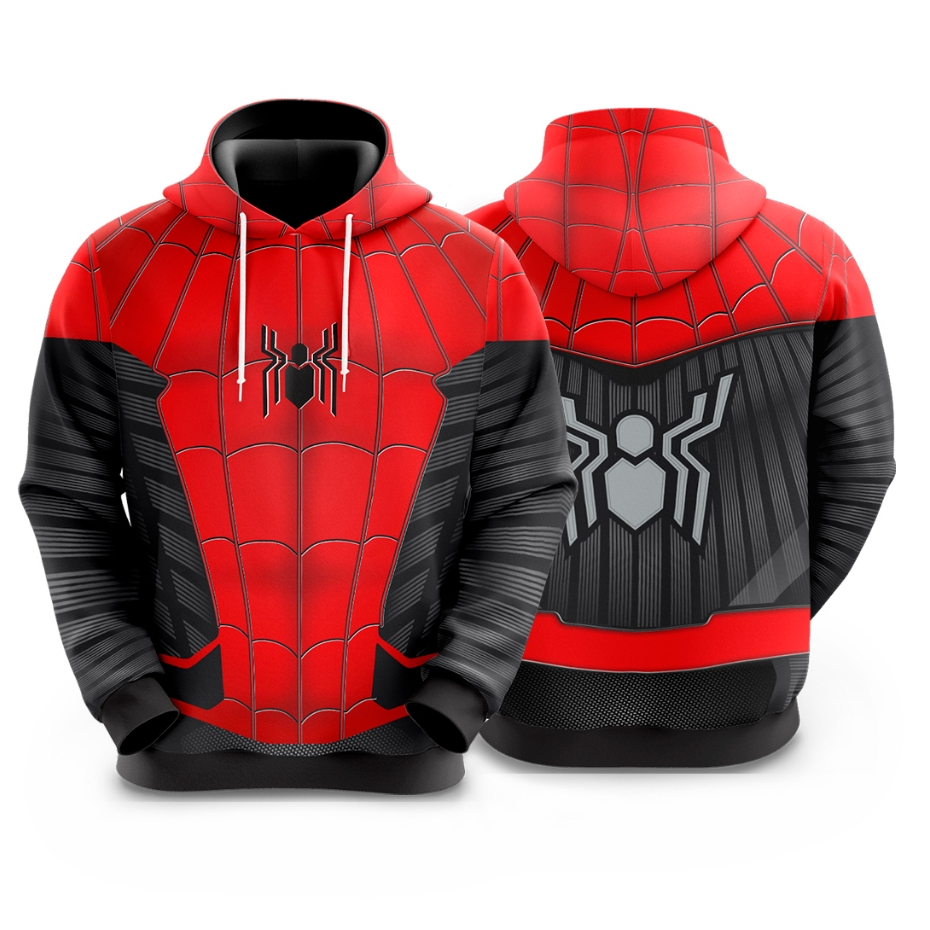 Blusa moletom infantil homem spider moda kids prod