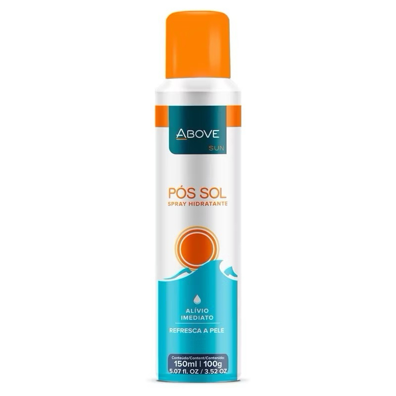 Pós Sol Spray Hidratante Above Frasco 150ml Refre