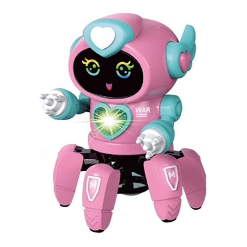 Robô Aranha Lady Dançante com Face Digital | Bri