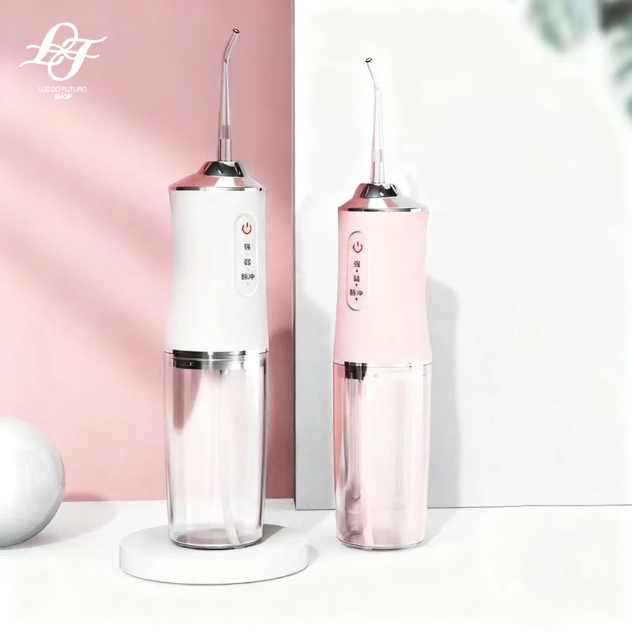 Irrigador Dental Oral Recarregavél 220ml Higiene 