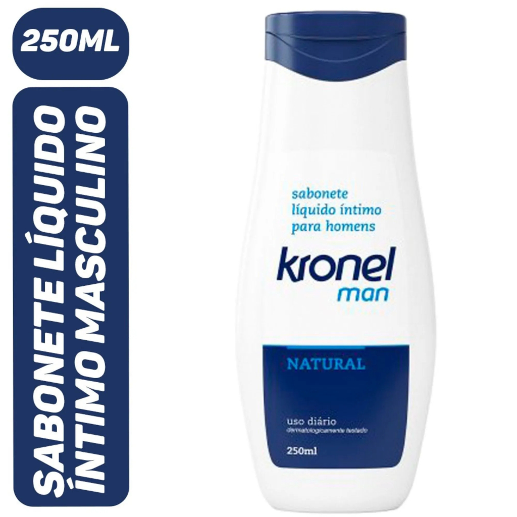 Kronel Man Natural Sabonete Intímo Masculino Higi