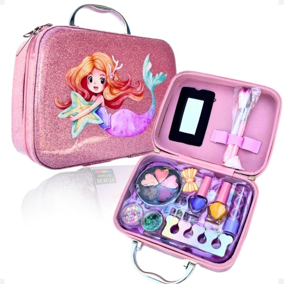 Maleta Kit  Maquiagem Menina Infantil Presente + K