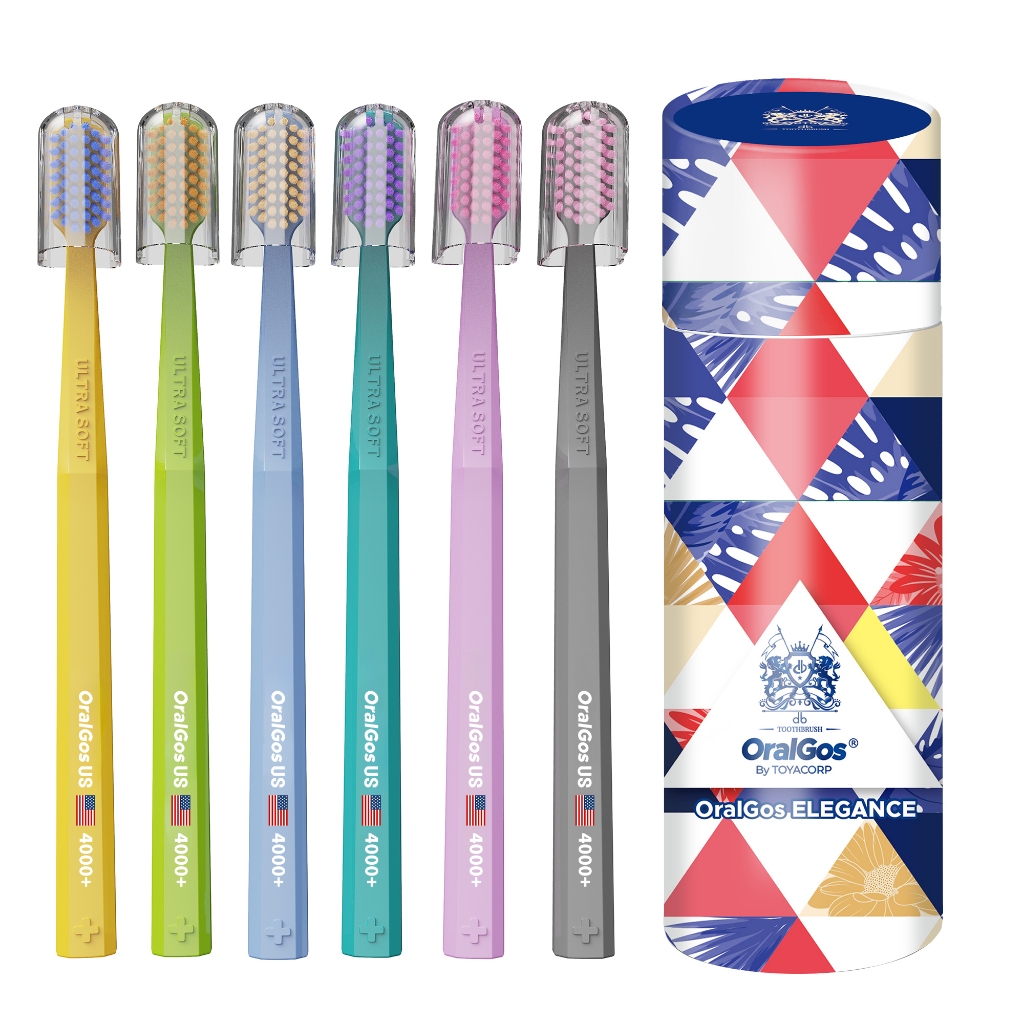 OralGos Escova de Dente Deep Cleaning Pacote Famil