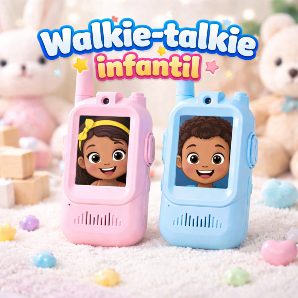 Interfone De Video Infantil walkie-talkie Para Men