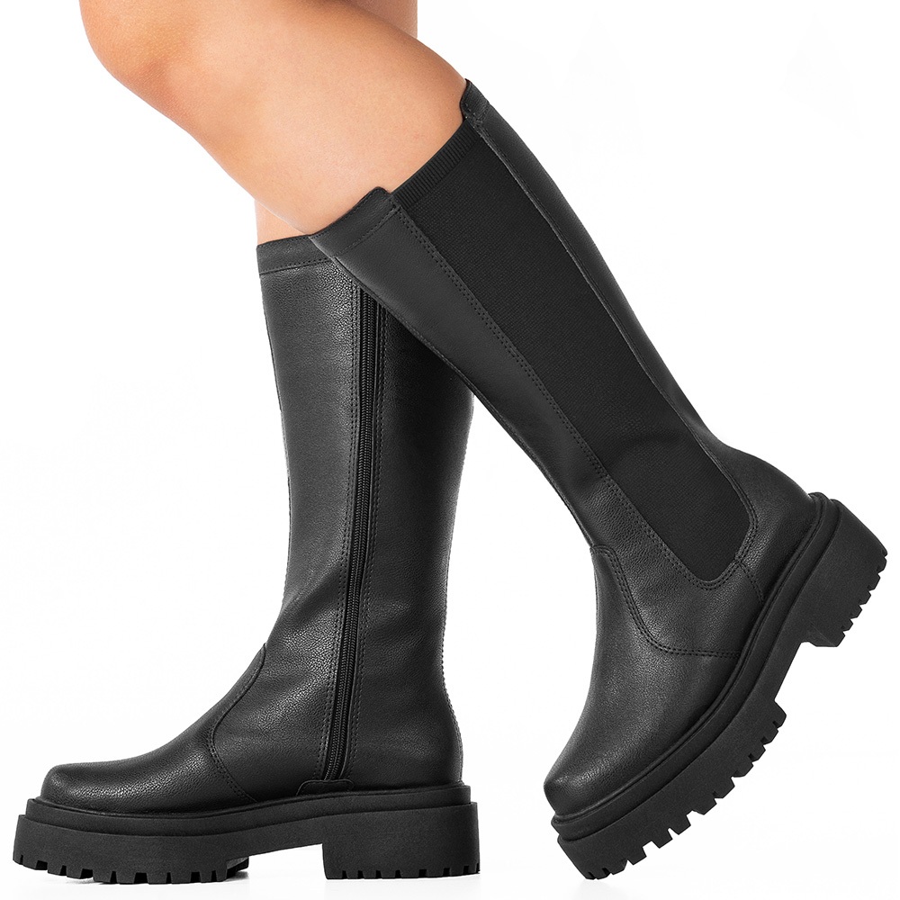 Bota Montaria GiGiL Feminina Cano Longo Rasteira A