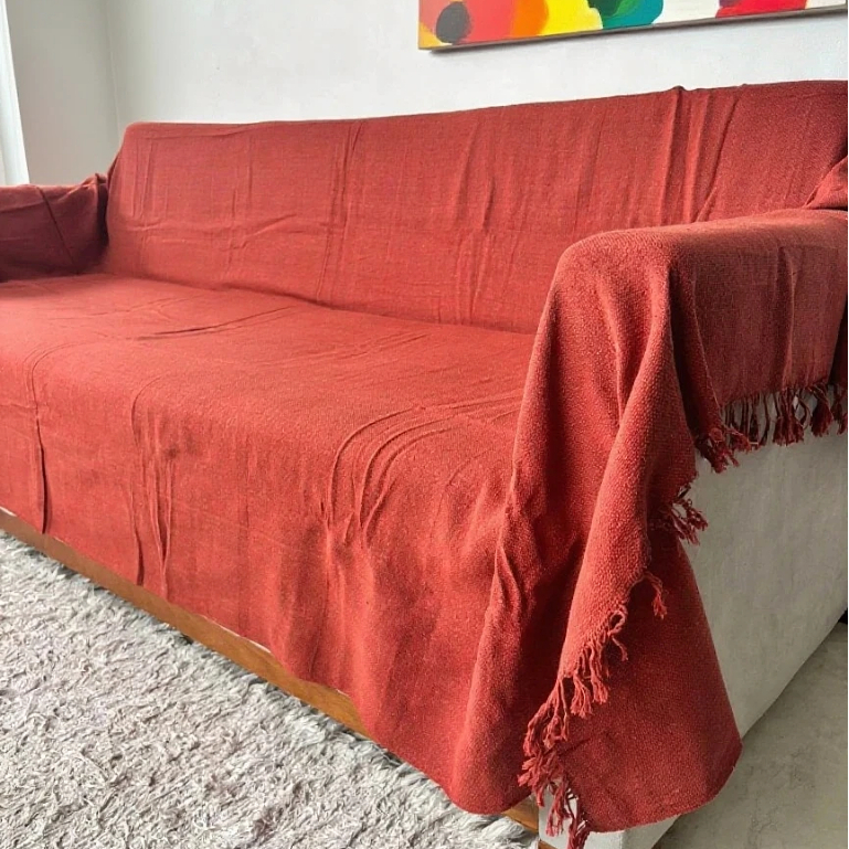 Manta Para Sofá Extra Gigante 3 Metros x 1,80m De