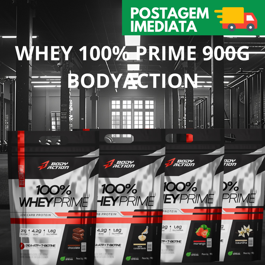 100% Whey Prime 900g Refil – Body Action