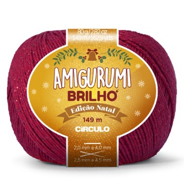 Fio Amigurumi Brilho – 80g