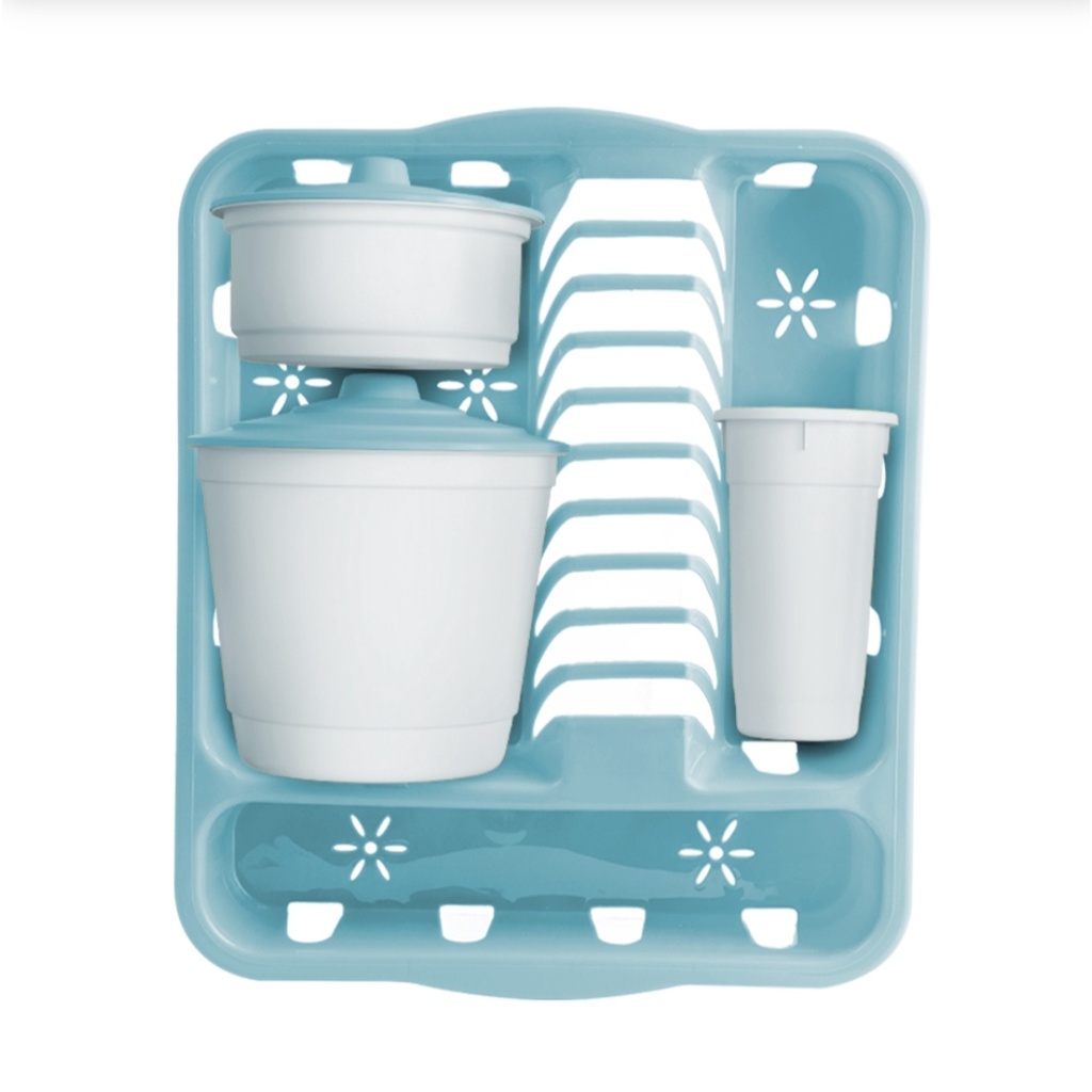 Kit Cozinha Com Escorredor de louças 4 peças Pra