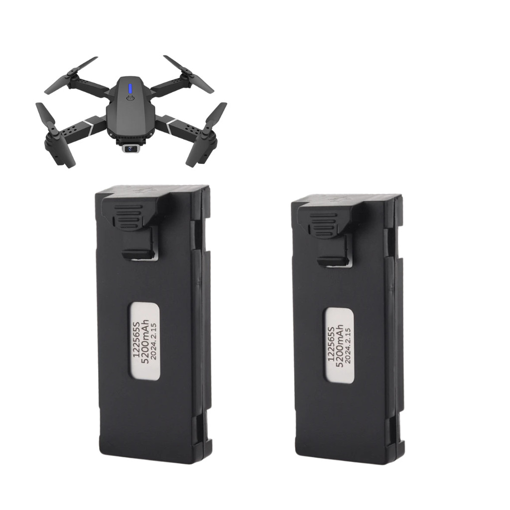 Kit 2 Baterias 1800mAh  Compatível com E88, E99, 