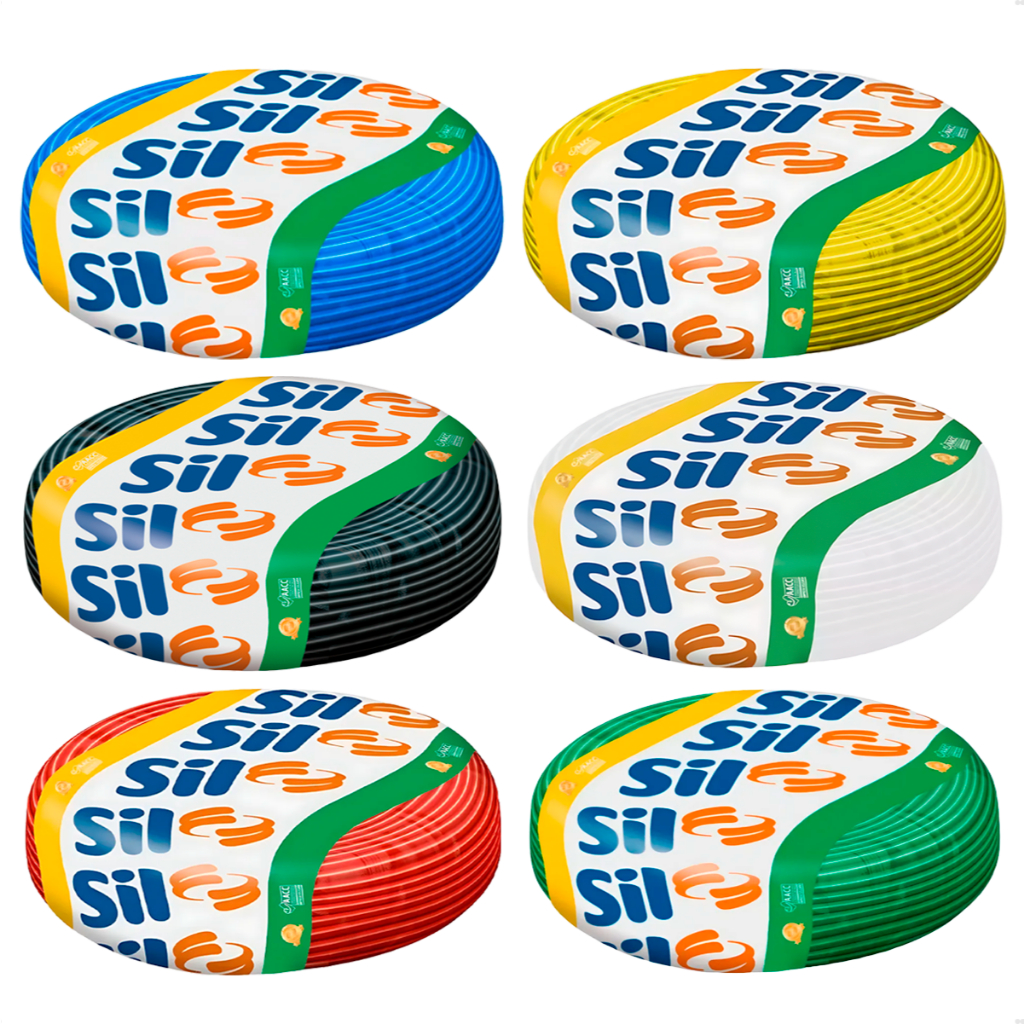 Fio 4 0mm Sil Cabo Flexível Com 50m Metros Divers
