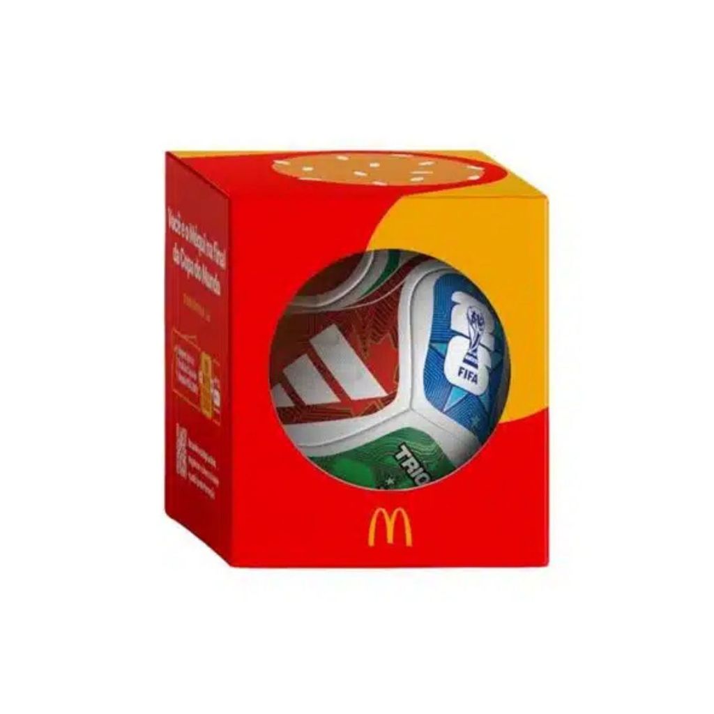 Mini Bola Trionda Copa do Mundo FIFA 2026 McDonald