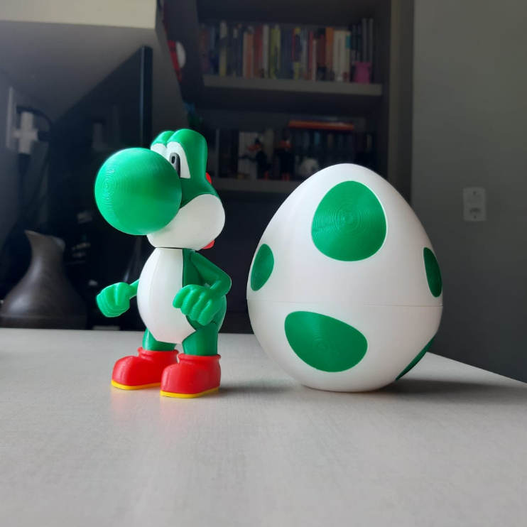Ovo do Yoshi + Yoshi do Super Mario – Impres