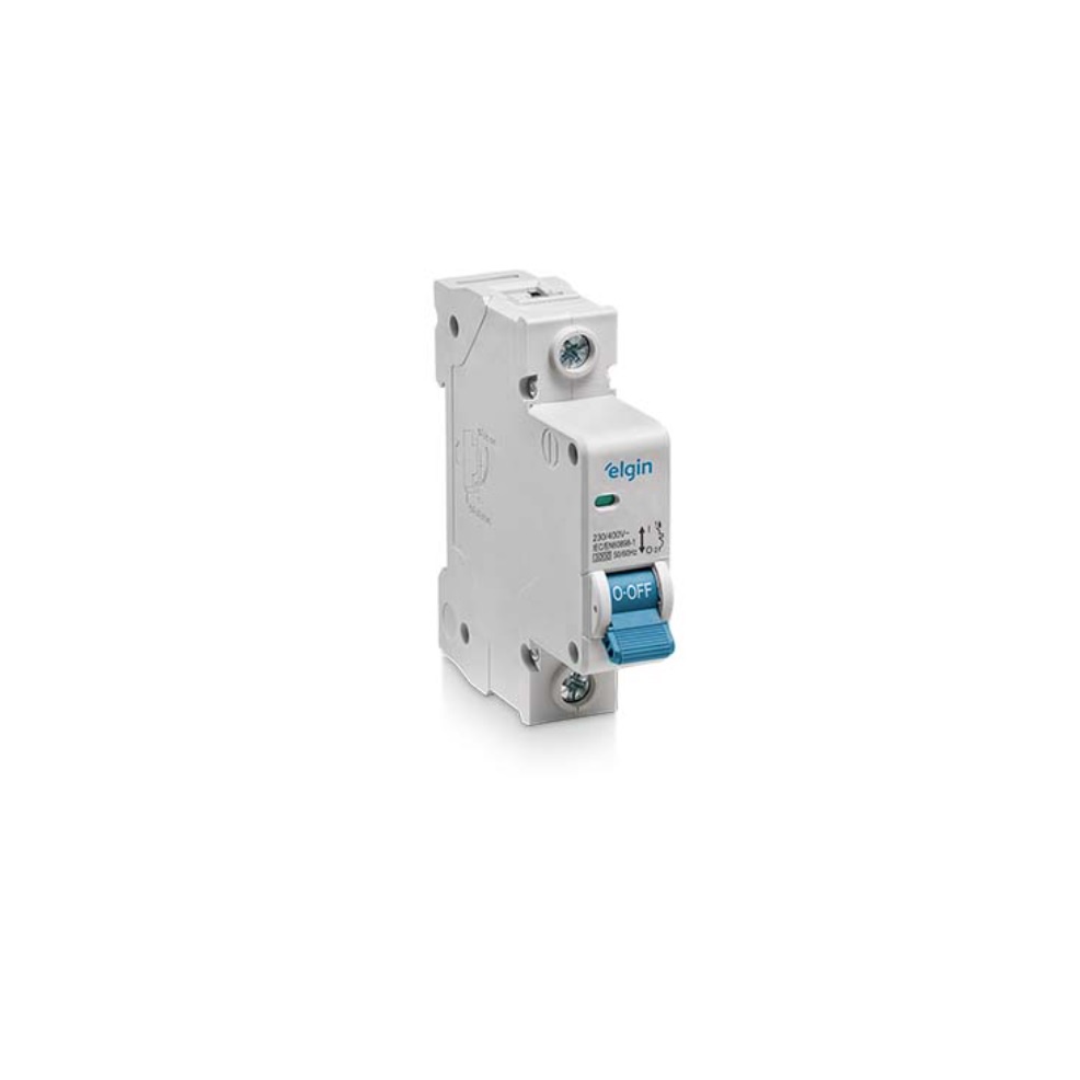 Disjuntor Monopolar Elgin 6a 10a 16a 20a 25a 32a 4
