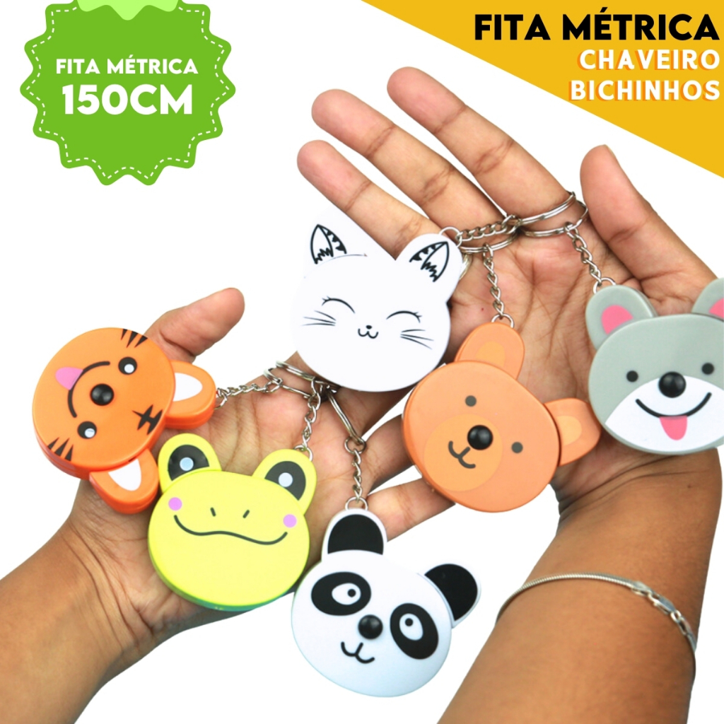 Fita Métrica De Bichinhos Animais – 1,5 M &