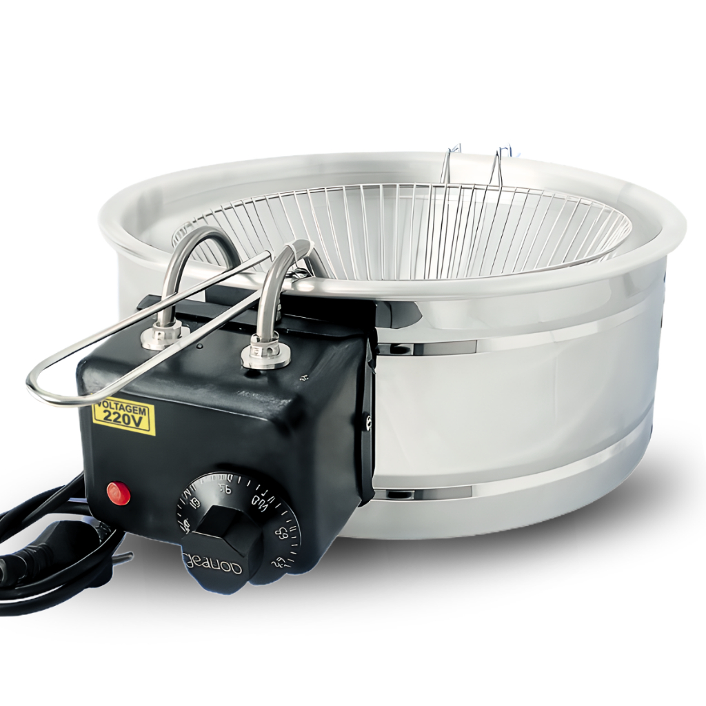 Fritadeira Eletrica a Óleo Tacho 5L e 7L Inox Ind