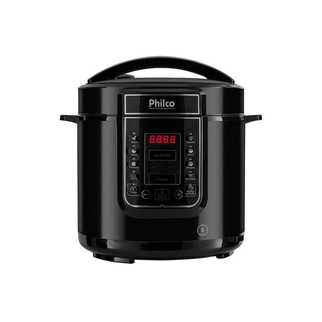Panela de Pressão Digital Philco PPP01P Inox 13 p