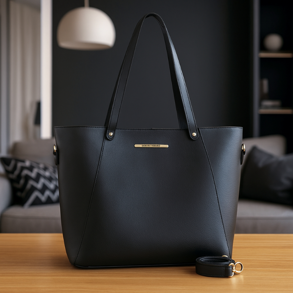 Bolsa Feminina Sacola Shopper Transversal De Ombro