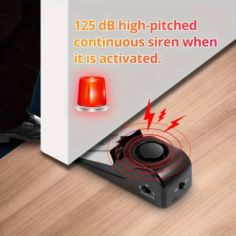 Alarme Porta Inteligente Com Sensor Sonoro Anti Ro
