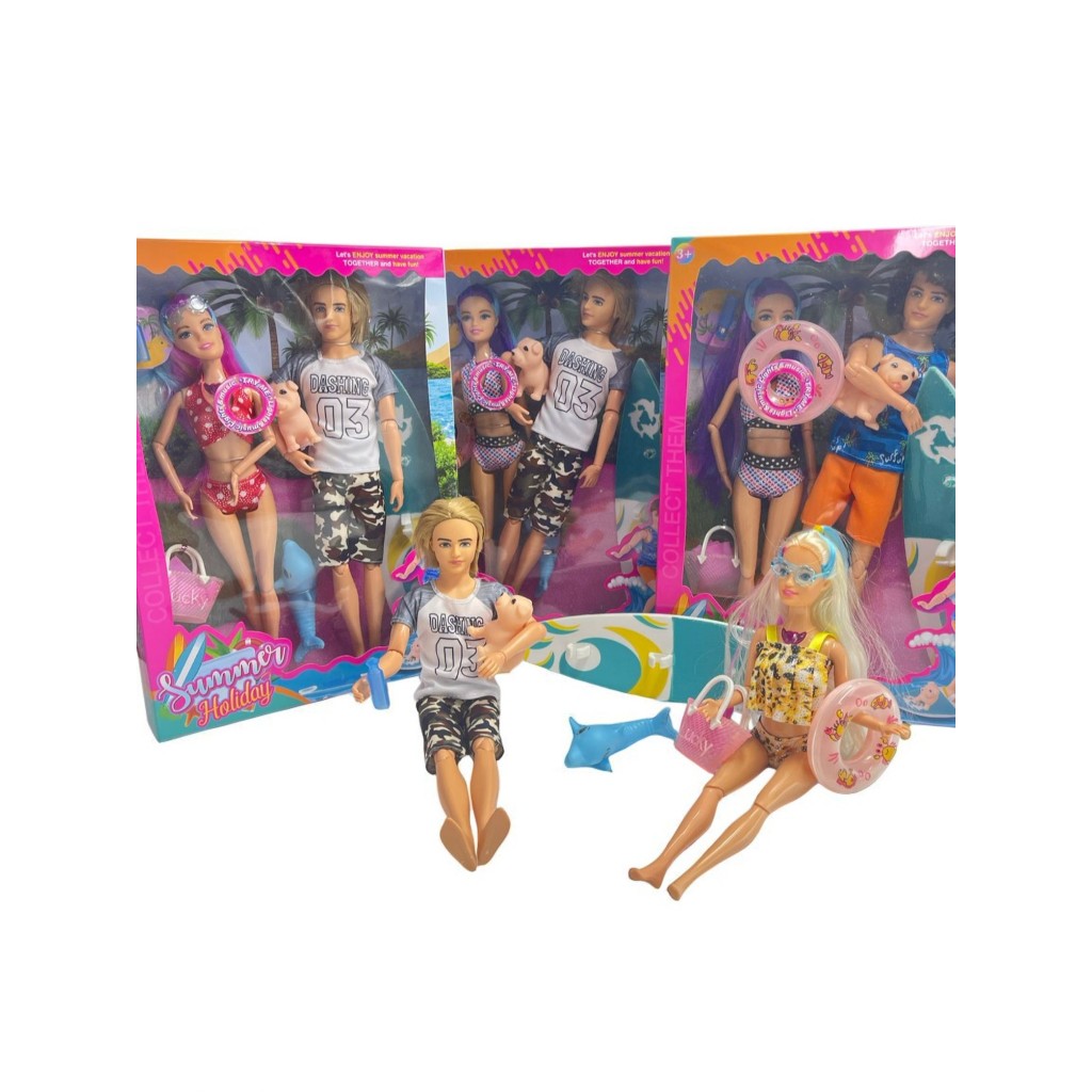 brinquedos infantil de boneca menina casal de bone