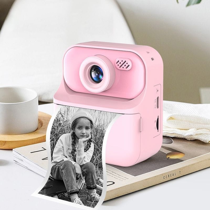 Camera Infantil Digital De Impressão Instantânea