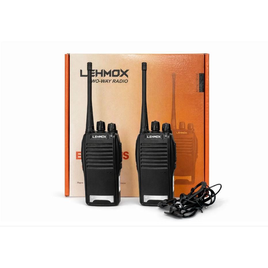 Rádio Walkie-talkies 2 Rádios LEHMOX Bf-777s UHF