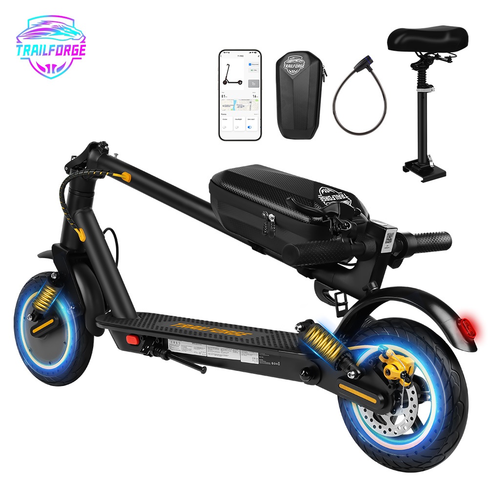 TRAILFORGE 10Patinete Eletrico Scooter 600W 10.4AH