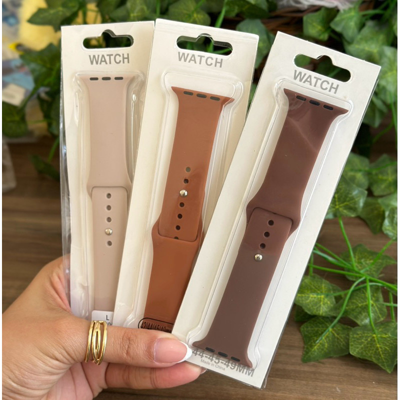 Pulseiras de Silicone para Apple Watch  Macias, Aj