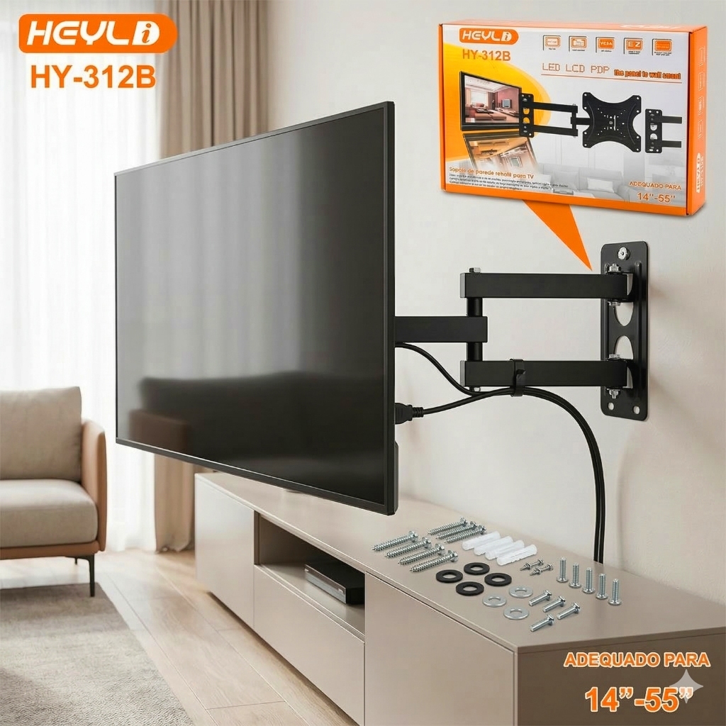 Suporte Articulado para TVs de 10-55 Polegadas Ret