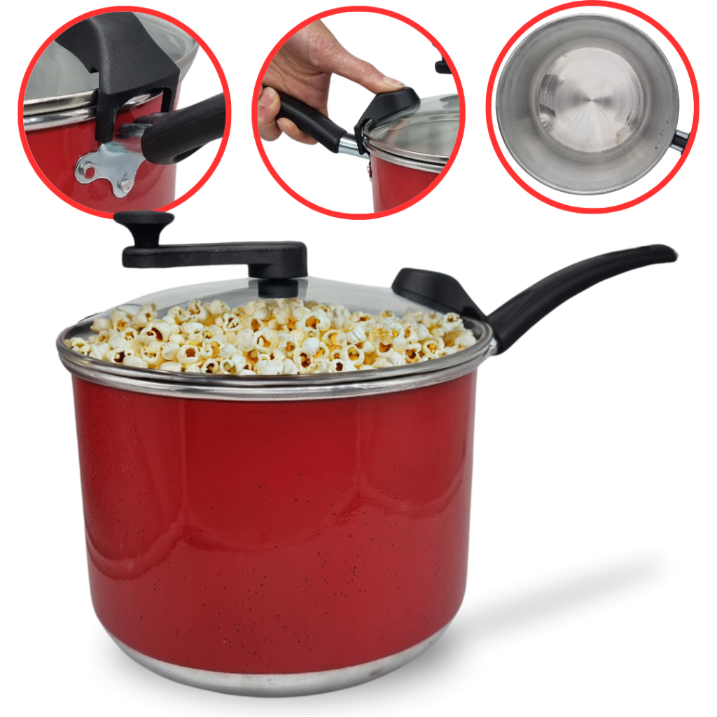 Panela Pipoqueira Alumínio Color N°20 4 Litros C