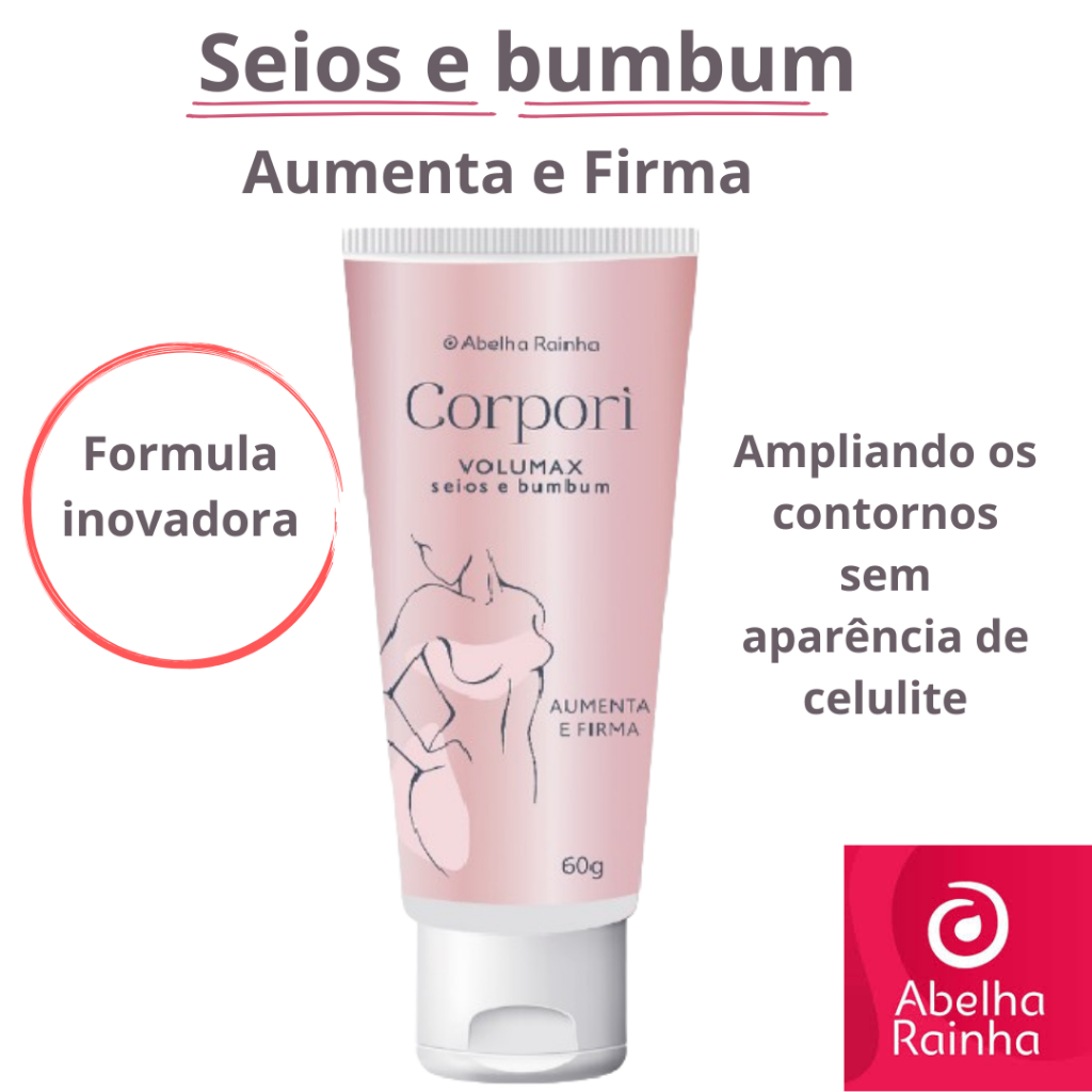 Creme Para Aumentar Os Seios E Bumbum Volumax Corp