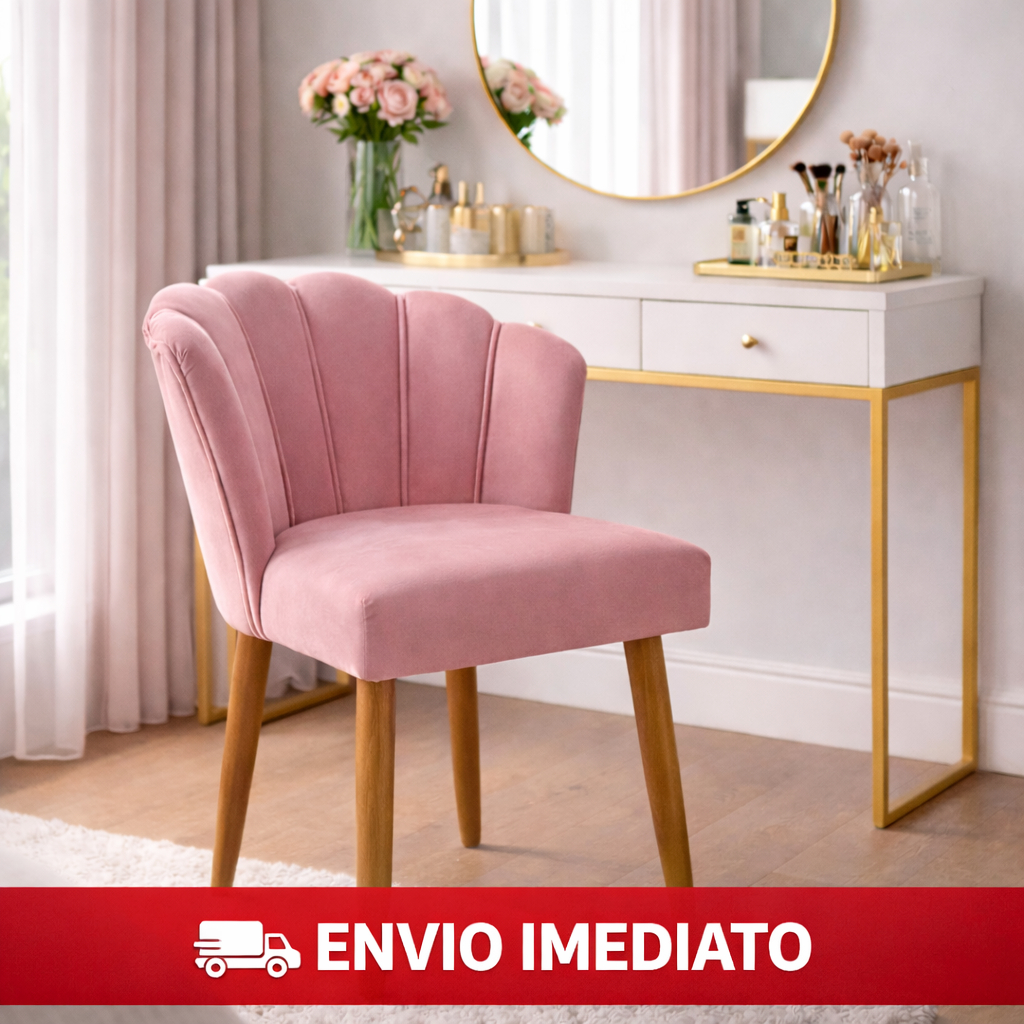 Cadeira para Penteadeira Quarto de Menina Maquiage