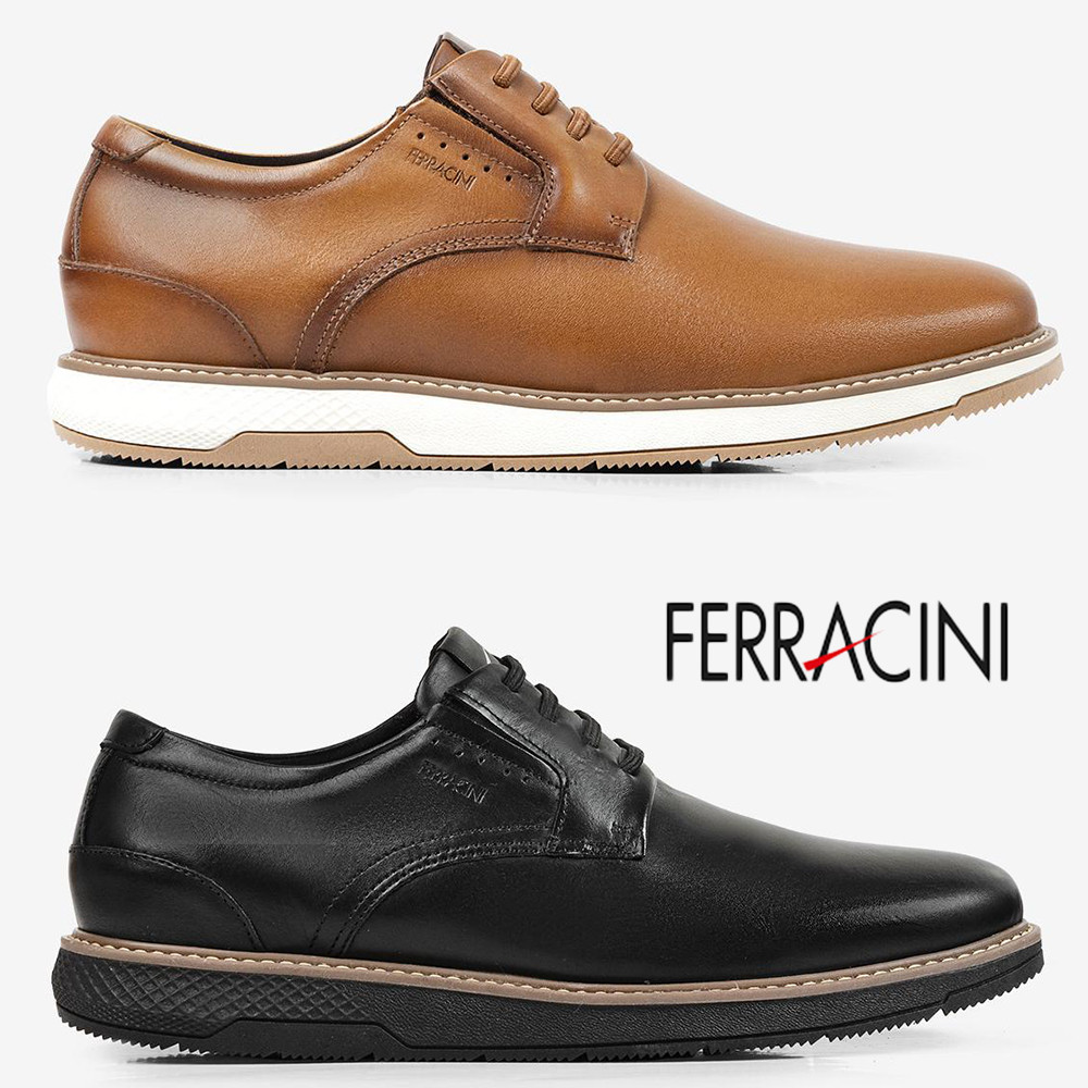 Sapato Ferracini Masculino Linha Wembley Moderno C