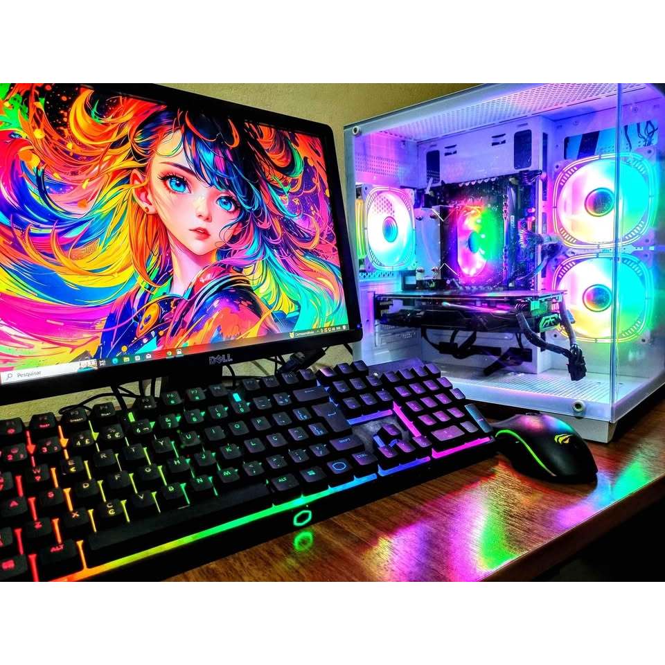 Computador PC Gamer completo Core i7 3.6Ghz (xeon 