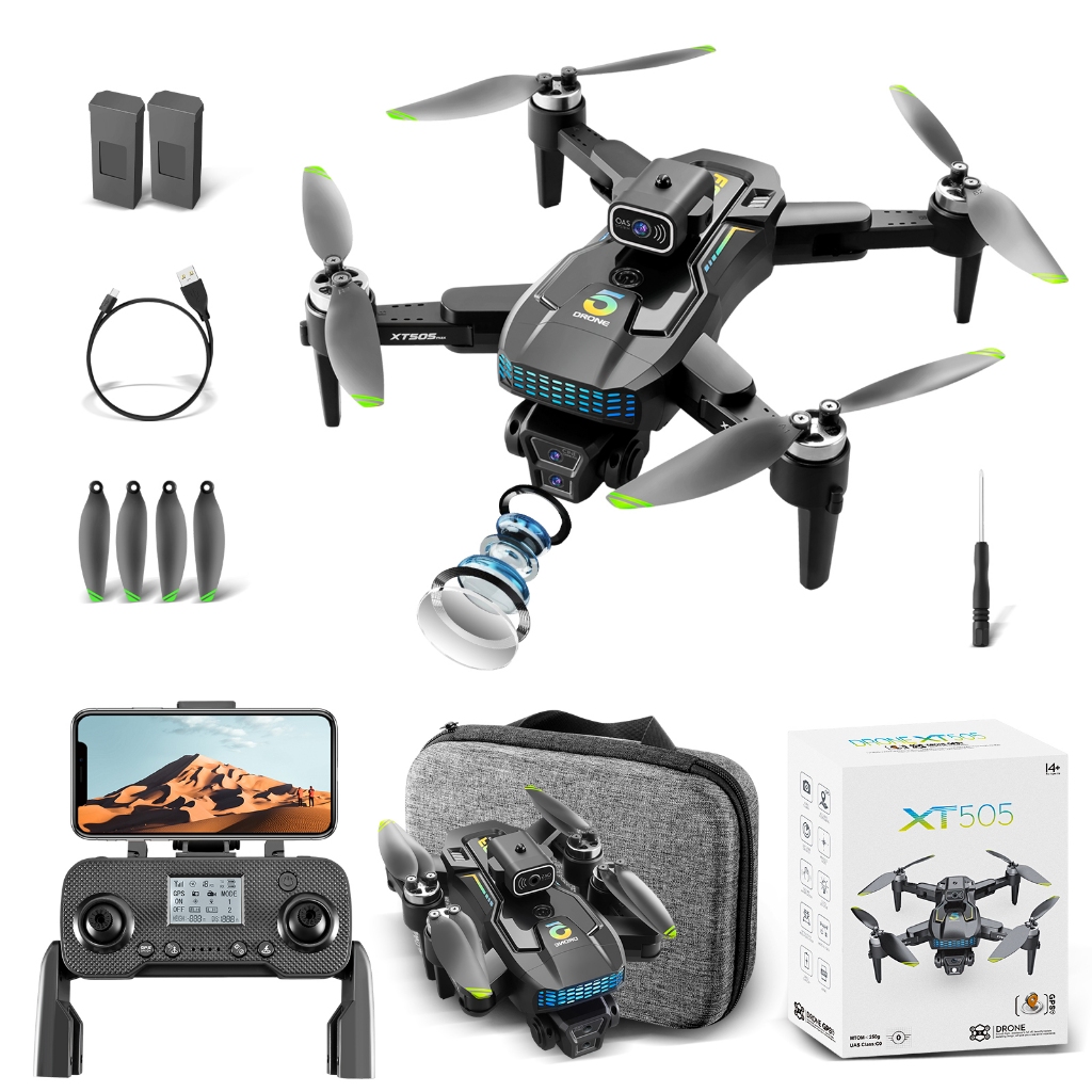 XT505 GPS Drone aéreo profissional sem escovas co