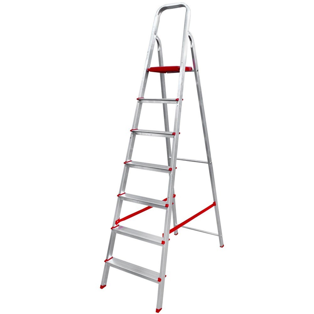 Escada de alumínio 7 degraus residencial ESC0066 