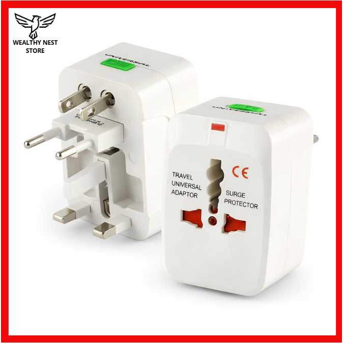 Adaptador De Tomada Bivolt Universal Para Viagem I