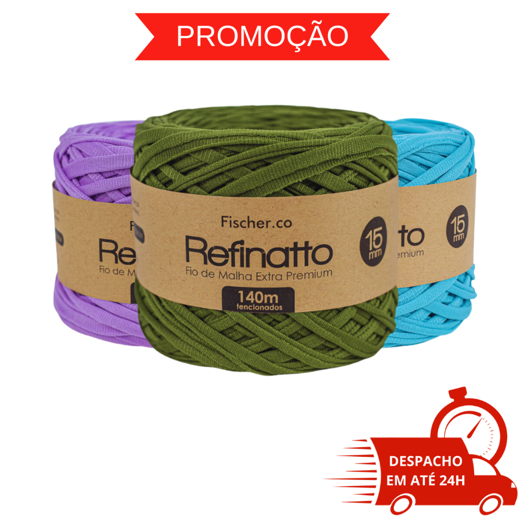 Fio de Malha Extra Premium REFINATTO Fischer 15mm