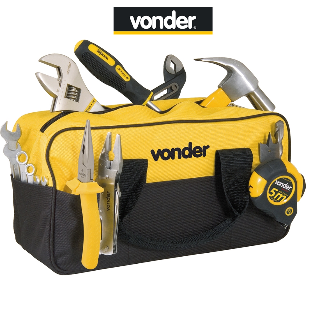 Bolsa em Lona Reforçada, Profissional 8 Divisóri