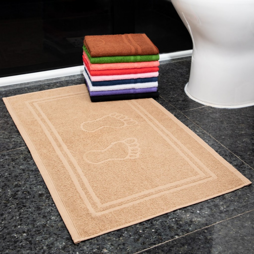 Kit 3 ou 6 Toalhas de Piso Pezinho Banheiro